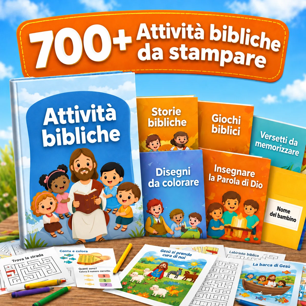 Kit di schede bibliche